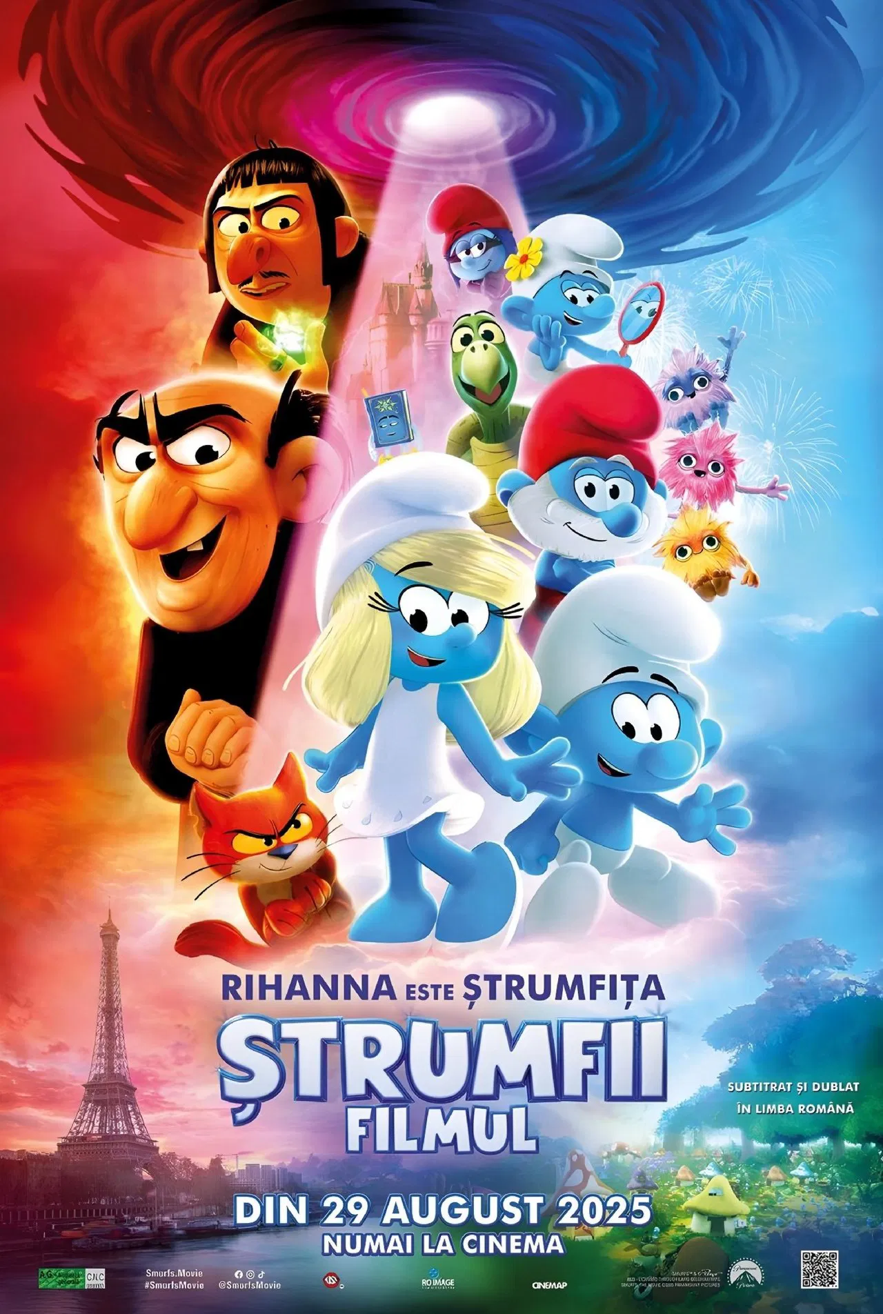 Ștrumfii: Filmul (2025) – Dublat în Română
